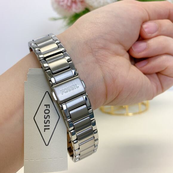 Fossil BQ3035 Modern Courier Midsize Chronograph Stainless Steel Watch - Picture 3 of 8